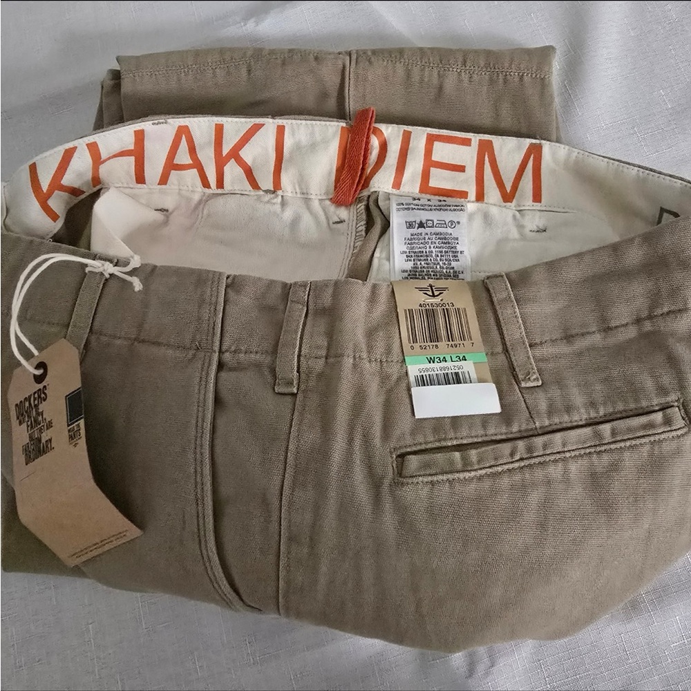 Dockers cargo pants 34x34 100% cotton